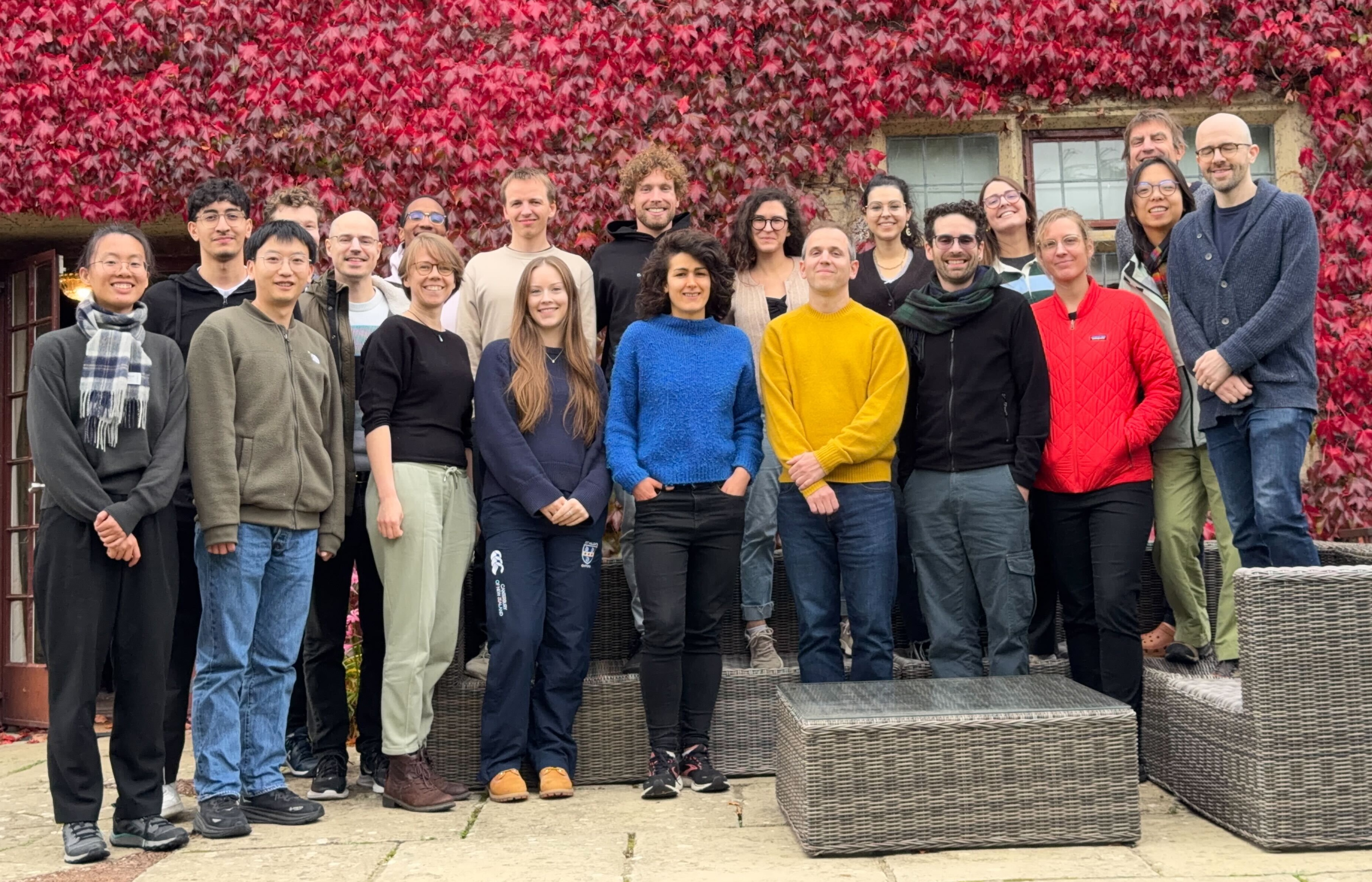 lab retreat in the Cotswolds, autumn 2025.