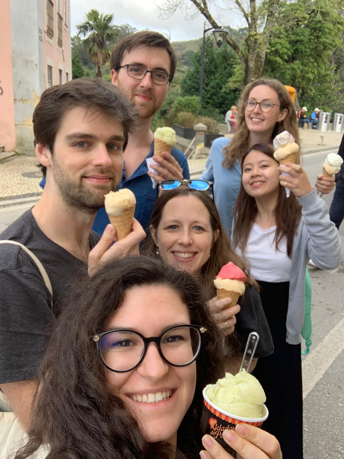 Ice creams at Cosyne